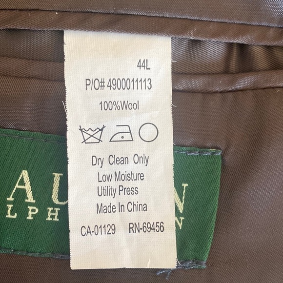 LAUREN RALPH LAUREN Mens Wool Sport Coat Blazer - Picture 7 of 11